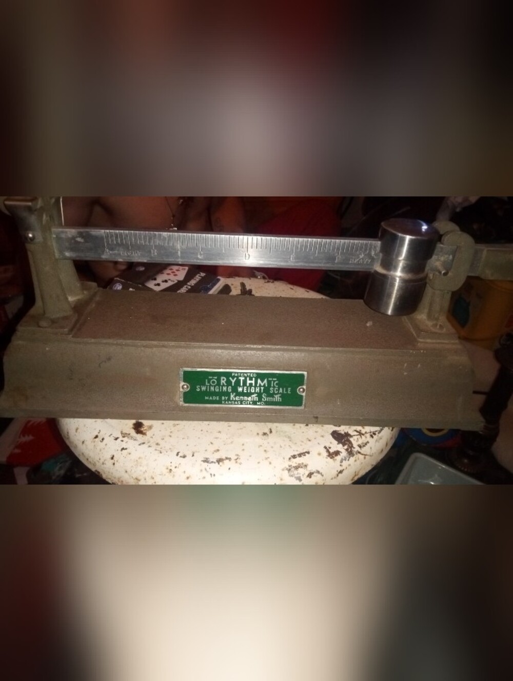 Lo-RythmTc Swinging Weight Scale by Kenneth Smith